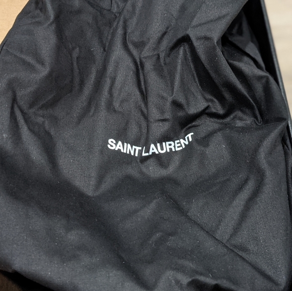 Mens Saint Laurent "Venice" Leopard Print Sneakers Red/Black - Picture 7 of 7